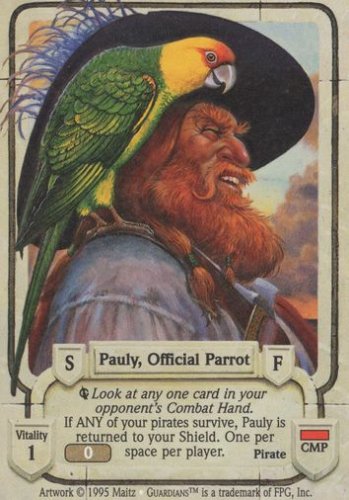 Pauly, Official Parrot